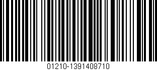Código de barras (EAN, GTIN, SKU, ISBN): '01210-1391408710'