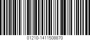 Código de barras (EAN, GTIN, SKU, ISBN): '01210-1411508870'