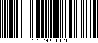 Código de barras (EAN, GTIN, SKU, ISBN): '01210-1421408710'