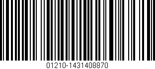 Código de barras (EAN, GTIN, SKU, ISBN): '01210-1431408870'
