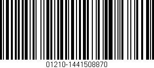 Código de barras (EAN, GTIN, SKU, ISBN): '01210-1441508870'