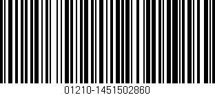 Código de barras (EAN, GTIN, SKU, ISBN): '01210-1451502860'