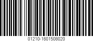 Código de barras (EAN, GTIN, SKU, ISBN): '01210-1601508020'