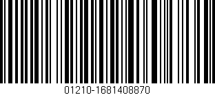 Código de barras (EAN, GTIN, SKU, ISBN): '01210-1681408870'