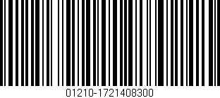 Código de barras (EAN, GTIN, SKU, ISBN): '01210-1721408300'