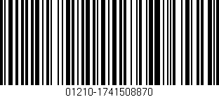 Código de barras (EAN, GTIN, SKU, ISBN): '01210-1741508870'