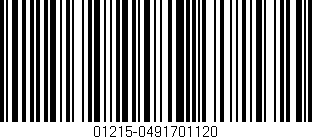 Código de barras (EAN, GTIN, SKU, ISBN): '01215-0491701120'