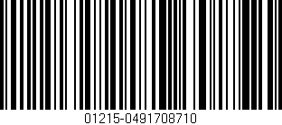 Código de barras (EAN, GTIN, SKU, ISBN): '01215-0491708710'