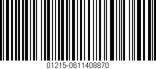 Código de barras (EAN, GTIN, SKU, ISBN): '01215-0611408870'