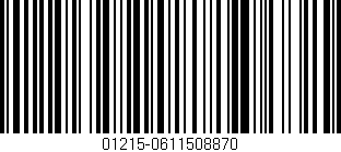 Código de barras (EAN, GTIN, SKU, ISBN): '01215-0611508870'