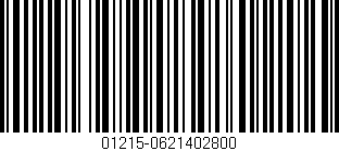 Código de barras (EAN, GTIN, SKU, ISBN): '01215-0621402800'