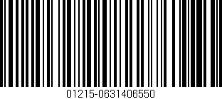 Código de barras (EAN, GTIN, SKU, ISBN): '01215-0631406550'