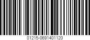Código de barras (EAN, GTIN, SKU, ISBN): '01215-0691401120'