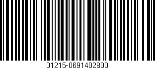 Código de barras (EAN, GTIN, SKU, ISBN): '01215-0691402800'