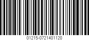 Código de barras (EAN, GTIN, SKU, ISBN): '01215-0721401120'