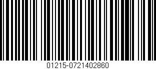Código de barras (EAN, GTIN, SKU, ISBN): '01215-0721402860'