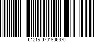 Código de barras (EAN, GTIN, SKU, ISBN): '01215-0791508870'