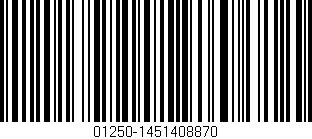 Código de barras (EAN, GTIN, SKU, ISBN): '01250-1451408870'