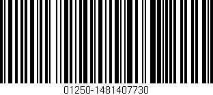 Código de barras (EAN, GTIN, SKU, ISBN): '01250-1481407730'