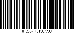 Código de barras (EAN, GTIN, SKU, ISBN): '01250-1481507730'