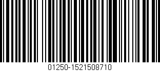 Código de barras (EAN, GTIN, SKU, ISBN): '01250-1521508710'