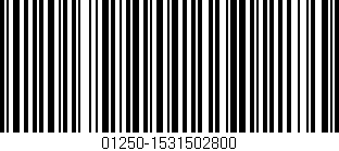Código de barras (EAN, GTIN, SKU, ISBN): '01250-1531502800'