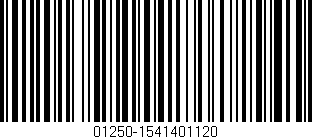 Código de barras (EAN, GTIN, SKU, ISBN): '01250-1541401120'