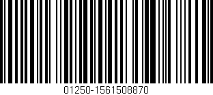 Código de barras (EAN, GTIN, SKU, ISBN): '01250-1561508870'