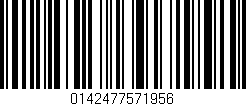 Código de barras (EAN, GTIN, SKU, ISBN): '0142477571956'