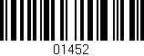 Código de barras (EAN, GTIN, SKU, ISBN): '01452'