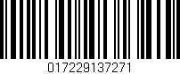 Código de barras (EAN, GTIN, SKU, ISBN): '017229137271'