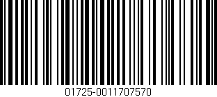 Código de barras (EAN, GTIN, SKU, ISBN): '01725-0011707570'