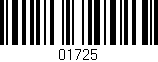 Código de barras (EAN, GTIN, SKU, ISBN): '01725'