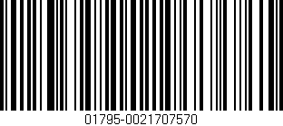 Código de barras (EAN, GTIN, SKU, ISBN): '01795-0021707570'