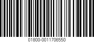 Código de barras (EAN, GTIN, SKU, ISBN): '01800-0011706550'