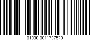 Código de barras (EAN, GTIN, SKU, ISBN): '01990-0011707570'