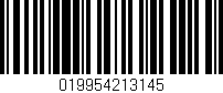 Código de barras (EAN, GTIN, SKU, ISBN): '019954213145'