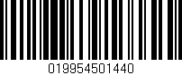 Código de barras (EAN, GTIN, SKU, ISBN): '019954501440'