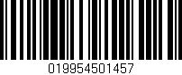 Código de barras (EAN, GTIN, SKU, ISBN): '019954501457'