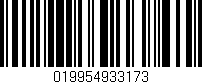 Código de barras (EAN, GTIN, SKU, ISBN): '019954933173'