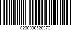 Código de barras (EAN, GTIN, SKU, ISBN): '0200000528973'