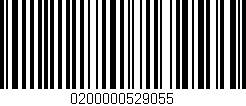 Código de barras (EAN, GTIN, SKU, ISBN): '0200000529055'