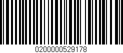Código de barras (EAN, GTIN, SKU, ISBN): '0200000529178'