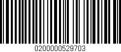 Código de barras (EAN, GTIN, SKU, ISBN): '0200000529703'