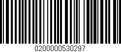 Código de barras (EAN, GTIN, SKU, ISBN): '0200000530297'