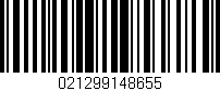 Código de barras (EAN, GTIN, SKU, ISBN): '021299148655'