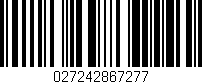 Código de barras (EAN, GTIN, SKU, ISBN): '027242867277'