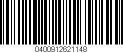 Código de barras (EAN, GTIN, SKU, ISBN): '0400912621148'