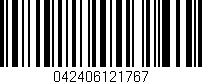 Código de barras (EAN, GTIN, SKU, ISBN): '042406121767'