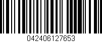 Código de barras (EAN, GTIN, SKU, ISBN): '042406127653'